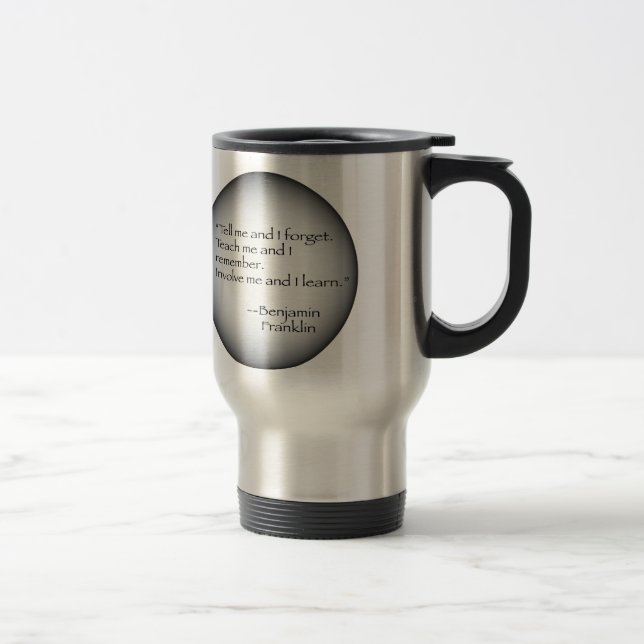 Benjamin Franklin citationstecken Resemugg (Höger)