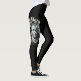 Benjamin Franklin hand plockade-design Leggings