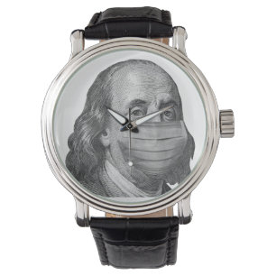 Benjamin Franklin i mask Armbandsur