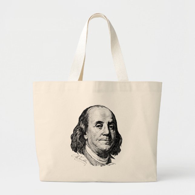 Benjamin Franklin Jumbo Tygkasse (Framsidan)