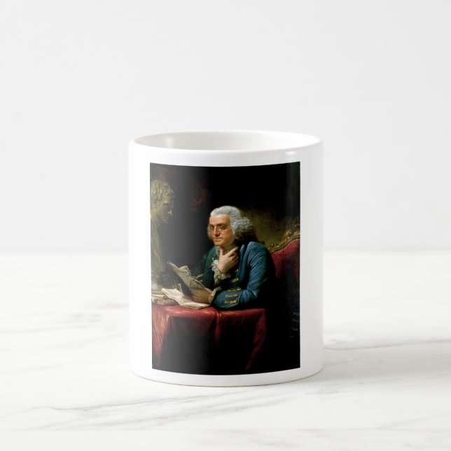 Benjamin Franklin Kaffemugg (Center)