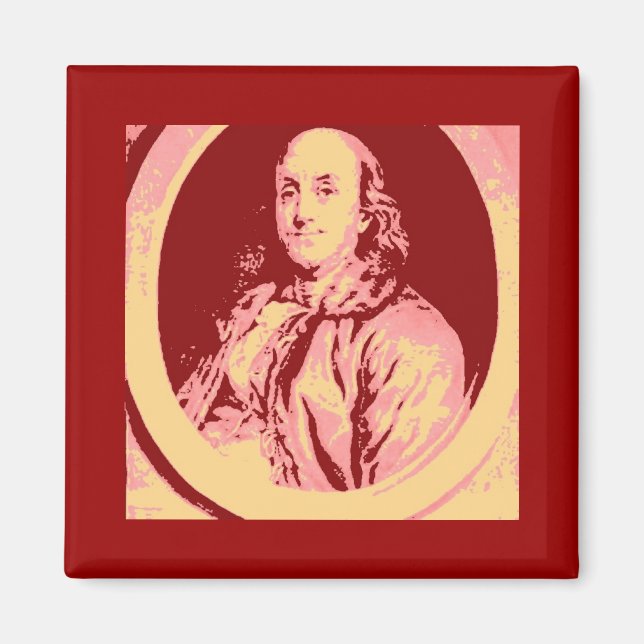 Benjamin Franklin Magnet (Framsidan)