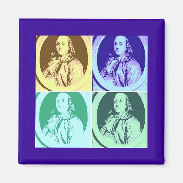 Benjamin Franklin Magnet (Framsidan)