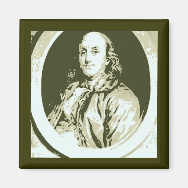 Benjamin Franklin Magnet (Framsidan)
