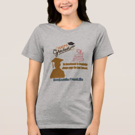 Benjamin Franklin Motto atletisk grå T Shirt