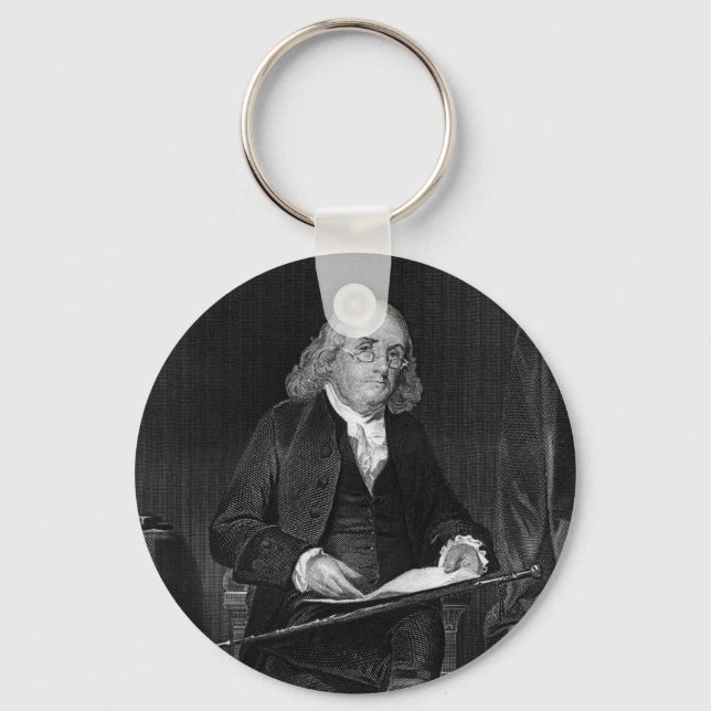 Benjamin Franklin Nyckelring (Framsida)