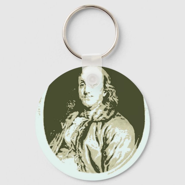 Benjamin Franklin Nyckelring (Framsida)