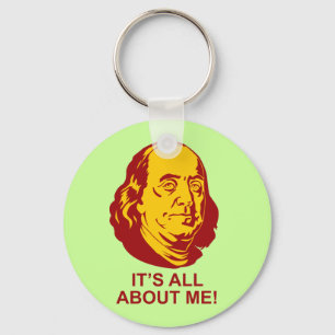 Benjamin Franklin Nyckelring