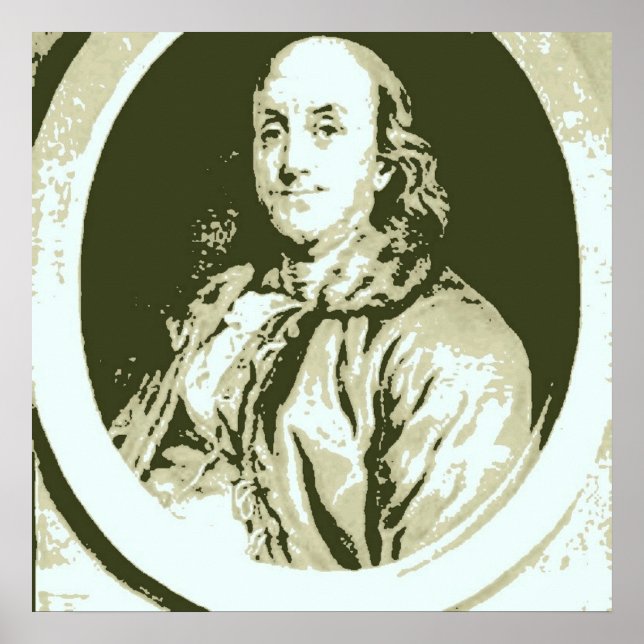Benjamin Franklin Poster (Framsidan)