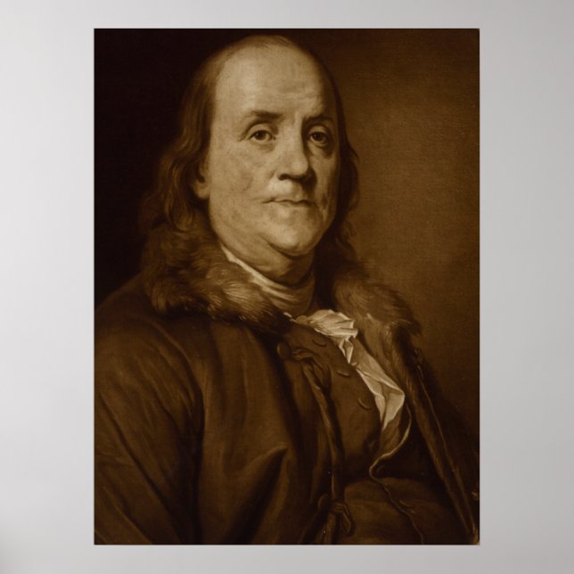 Benjamin Franklin Poster (Framsidan)