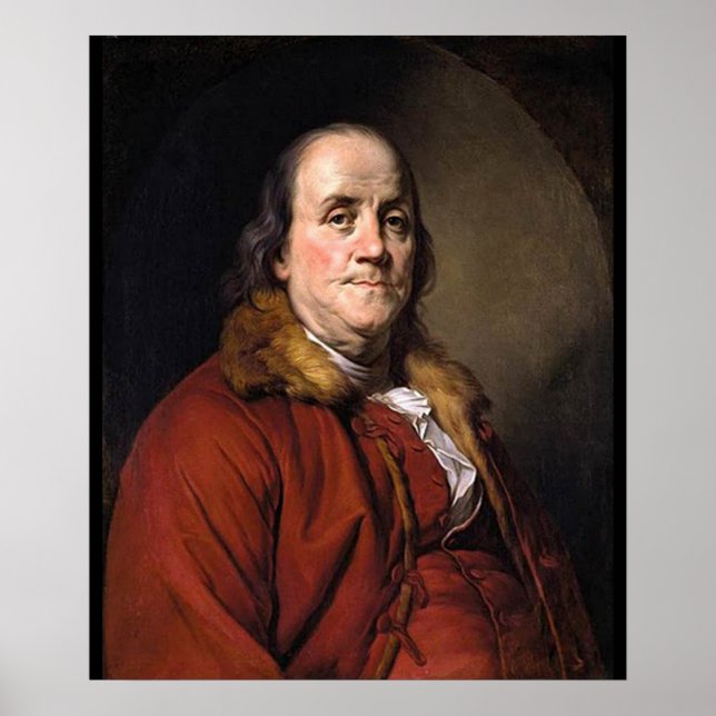 Benjamin Franklin Poster (Framsidan)