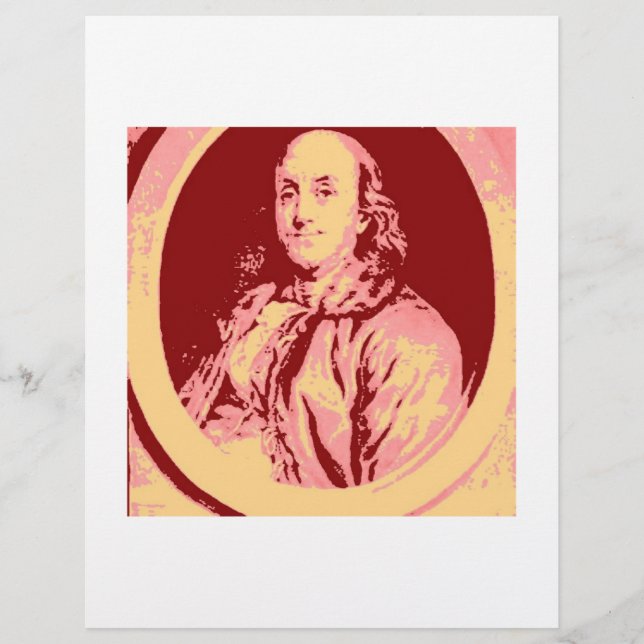 Benjamin Franklin Reklamblad (Framsidan)