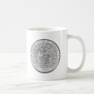 Benjamin Franklin silver myntar Kaffemugg