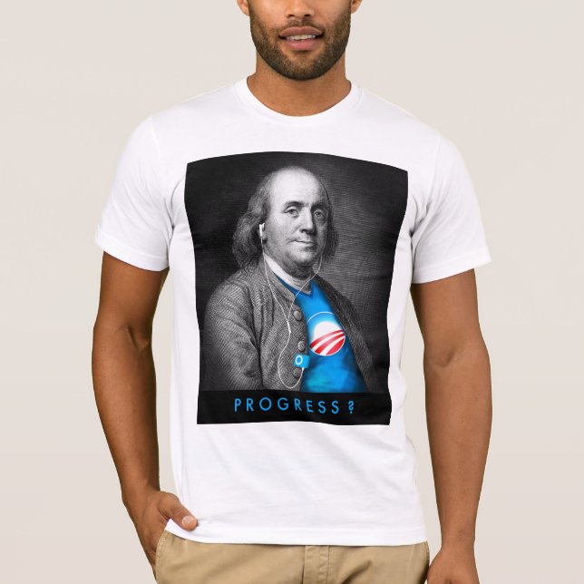 Benjamin Franklin skjorta T-shirt (Framsida)