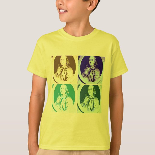 Benjamin Franklin T-shirt (Framsida)