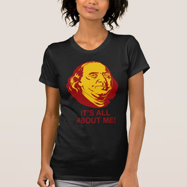 Benjamin Franklin T-shirt (Framsida)