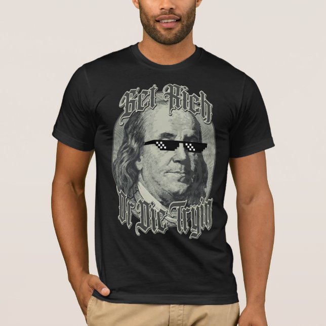 Benjamin Franklin T-Shirt (Framsida)