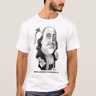 Benjamin Franklin T-tröja T Shirt