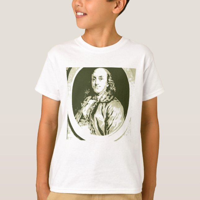 Benjamin Franklin Tee Shirt (Framsida)