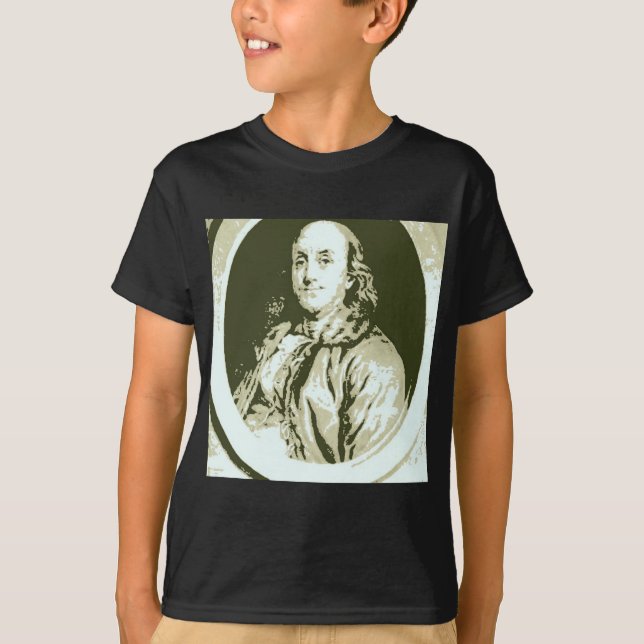 Benjamin Franklin Tee Shirt (Framsida)