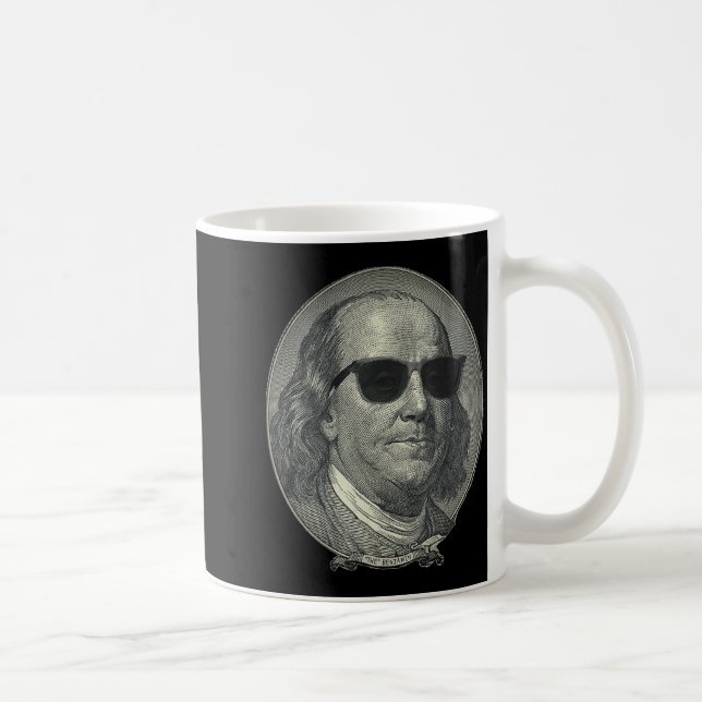 Benjamin Franklin The Benjamin Its All About  Kaffemugg (Höger)