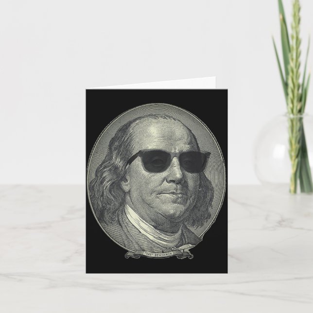 Benjamin Franklin The Benjamin Its All About  Kort (Framsida)