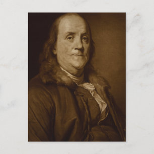 Benjamin Franklin Vykort