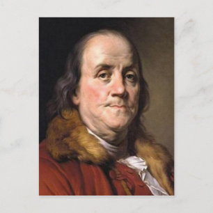 Benjamin Franklin Vykort
