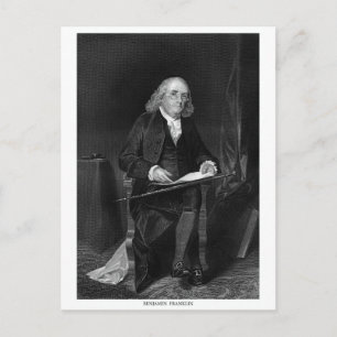 Benjamin Franklin Vykort