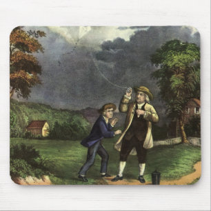 Benjamin Franklins Blixt med Drakexperimentet Musmatta