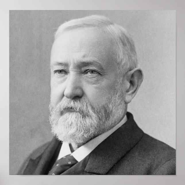 Benjamin Harrison 23 Poster (Framsidan)