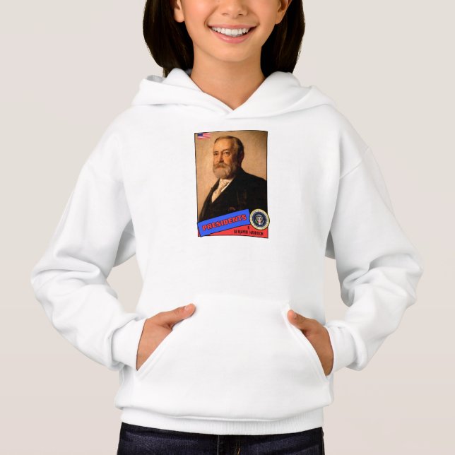 Benjamin Harrison Basebollkort T Shirt (Framsida)
