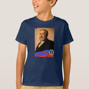 Benjamin Harrison Basebollkort Tee Shirt