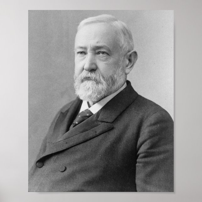 Benjamin Harrison Poster (Framsidan)