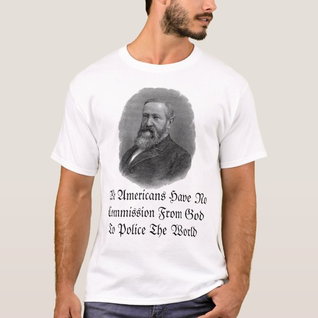 Benjamin Harrison Tee Shirt (Framsida)