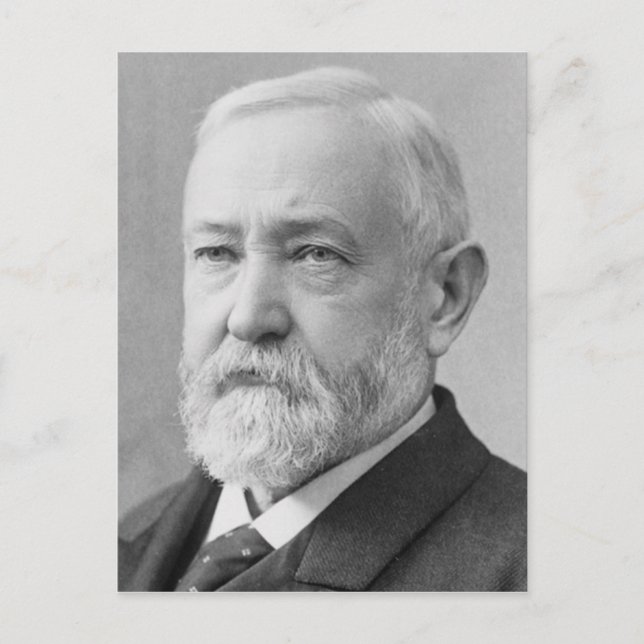 Benjamin Harrison Vykort (Framsida)