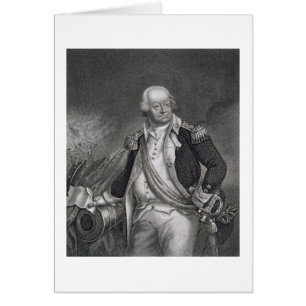 Benjamin Lincoln (1733-1810) (gravyr) Hälsningskort