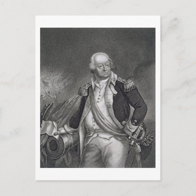 Benjamin Lincoln (1733-1810) Vykort (Framsida)