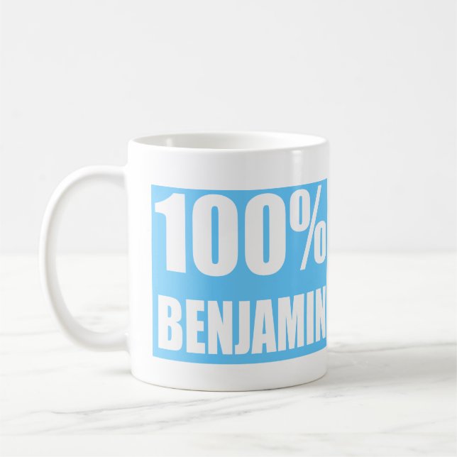 Benjamin namn kaffemugg (Vänster)