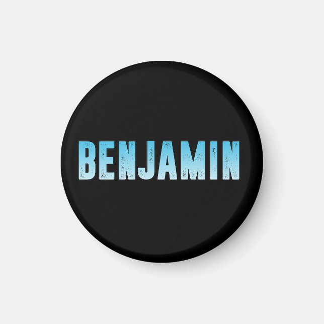 Benjamin namn magnet (Framsidan)
