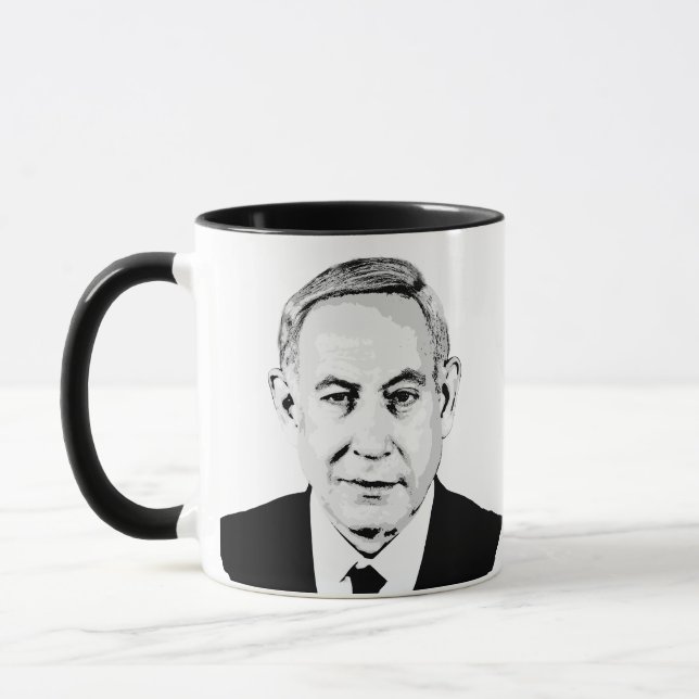 Benjamin Netanyahu Mugg (Vänster)