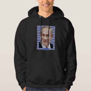 Benjamin Netanyahu premiärminister för judiska sta Hoodie