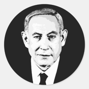 Benjamin Netanyahu Runt Klistermärke