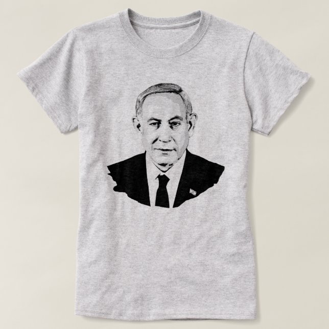Benjamin Netanyahu T Shirt (Design framsida)
