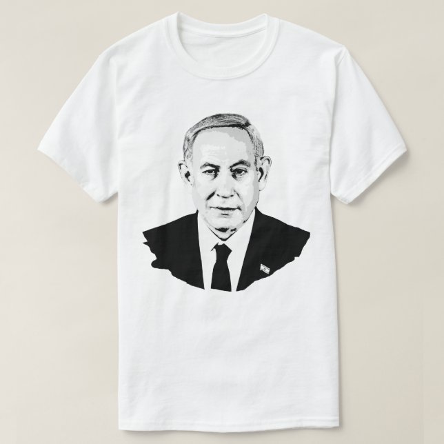 Benjamin Netanyahu T Shirt (Design framsida)