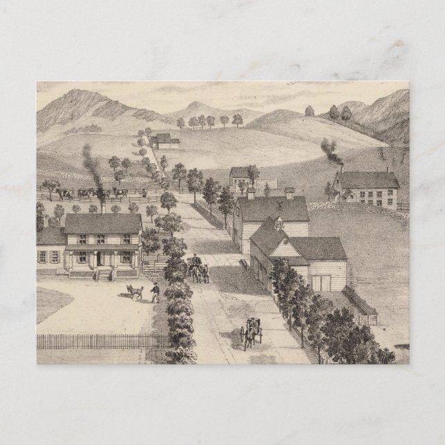 Benjamin R Greenos hem i Rutland Vykort (Framsida)