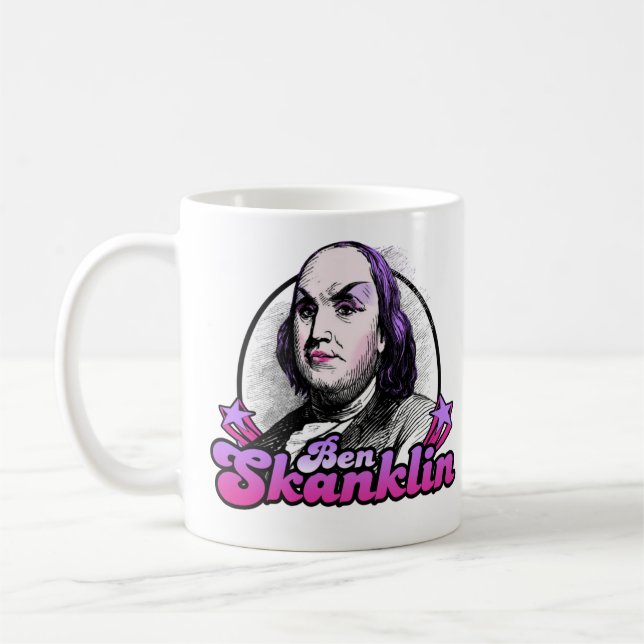 Benjamin Skanklin Kaffemugg (Vänster)