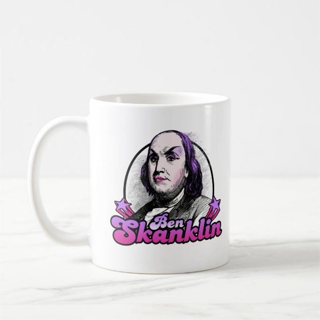 Benjamin Skanklin Kaffemugg (Vänster)