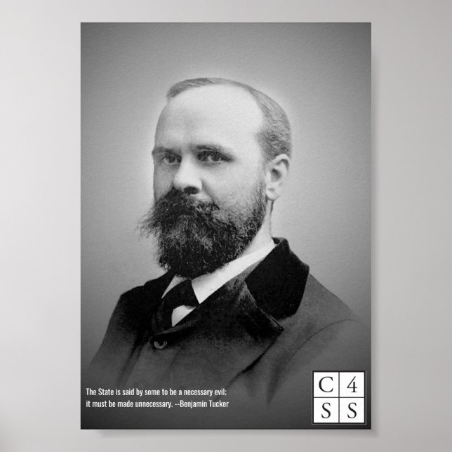 Benjamin Tucker Poster (Framsidan)