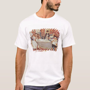 Benjamins Franklin experiment med elektricitet Tee Shirt